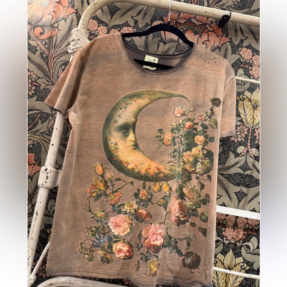 NEW Jaded Gypsy Moonscapes Moon Dance Tee - Picture 3 of 4